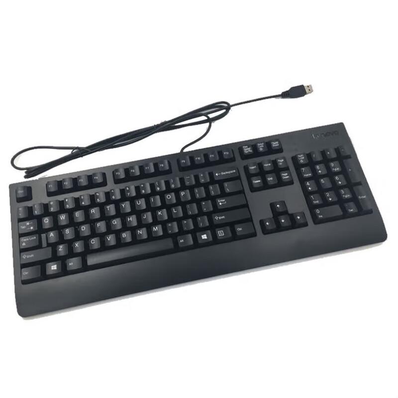 Lenovo Original SK8827 Full-Size Wired USB Keyboard