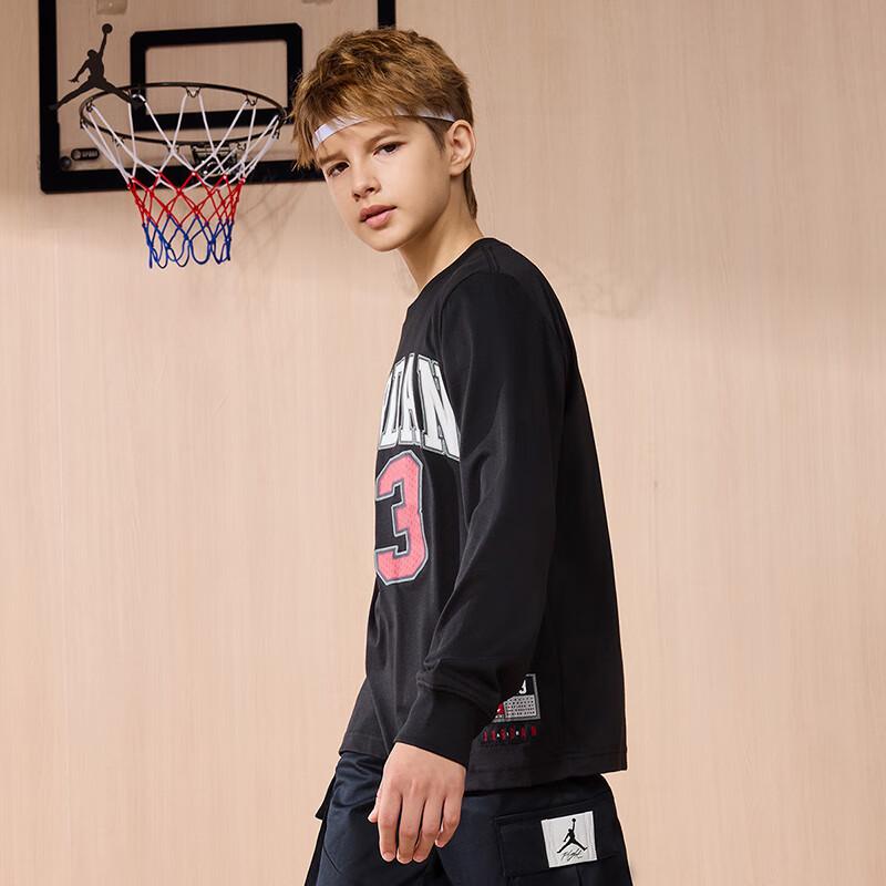 Jordan Детская футболка с длинным рукавом Nike AJ
