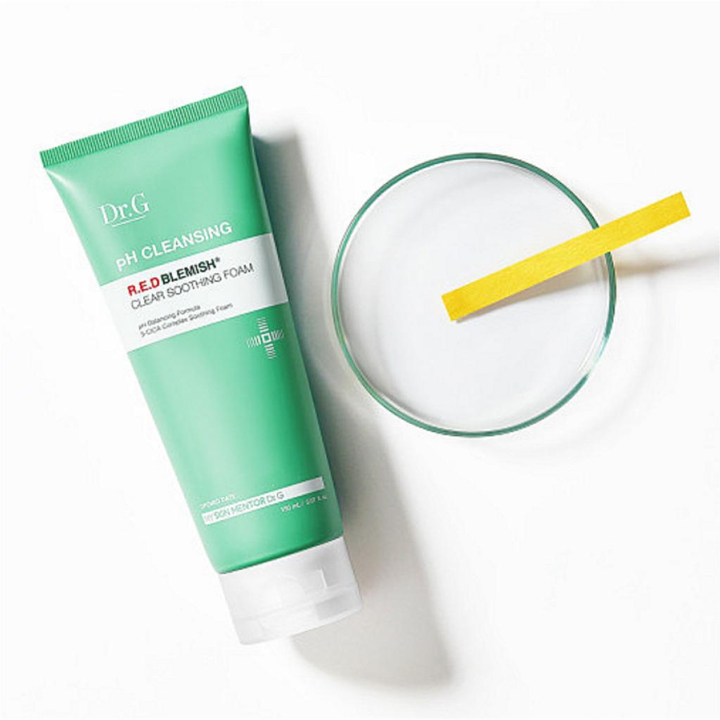 DR.G RED BLEMISH ПРОЗРАЧНАЯ УСПОКАИВАЮЩАЯ ПЕНКА 150мл