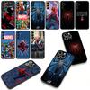 Супергерой Marvel Человек-паук Spiderman Чехол для Motorola Moto G04 G13 G14 G22 G23 G32 G34 G35 G64 G82 G84 G53 G60 G72 E14 E15 E13