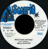 7-дюймовая пластинка MEGA BANTON - Weed Man Anthem NONE Black Scorpio 1995 Ямайка Регги, Ска и Даб Б/У