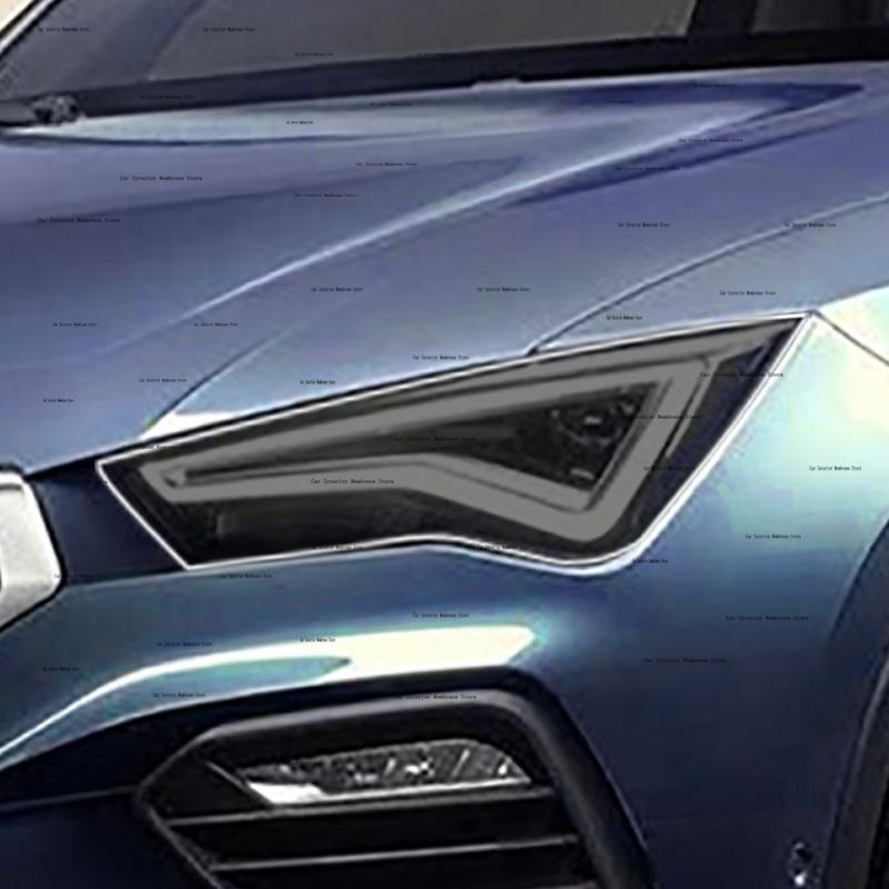 For Seat Ateca -2025 TPU Car Exterior Headlights Anti-Scratch Protective Film Headlamps Repair Sticker Accessories Refit