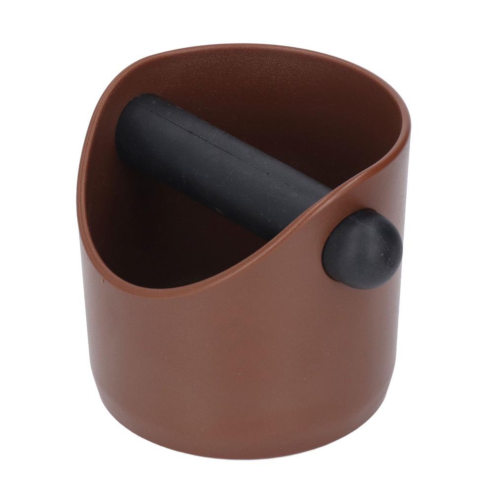 Large Opening Coffee Grind Dump Bin Shock Absorbent Espresso Knock Box Coffee Bar Use