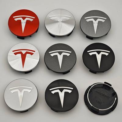 Оригинальные 4 шт. 56 мм Центральные колпачки ступицы колеса для Tesla Model 3 Y X S Оригинальный стиль Автоаксессуары