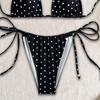 Micro Bikini Sexy Swimsuits For Women Swimwear Dot Brazilian Bikini Set Thong Biquini Swim Suits String Beachwear Female