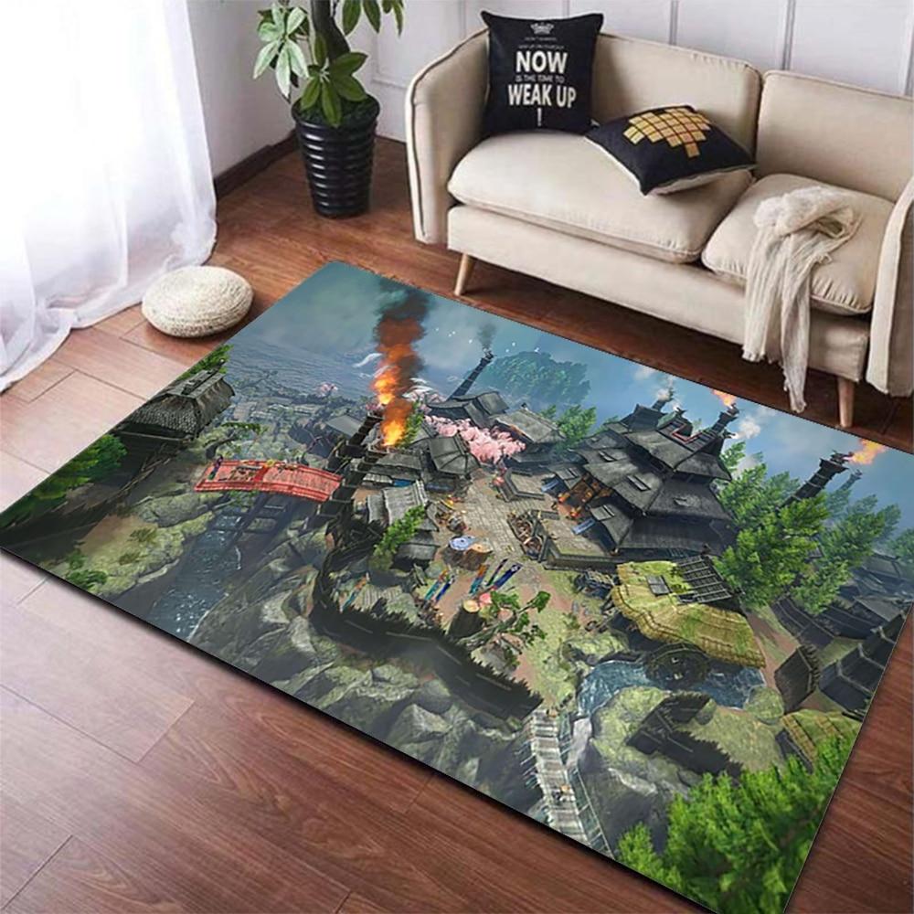Коврик для игры Monster Hunter, игровые коврики для гостиной, спальни, детские игровые коврики для гостиной, вентиляторы, декор игровой комнаты, подарок геймеру
