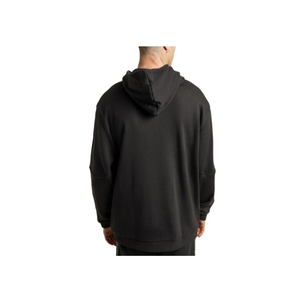 Adidas Оригинальные мужские толстовки Sprt Series Comfortable Three-Stripe Hoodie Black GN2470