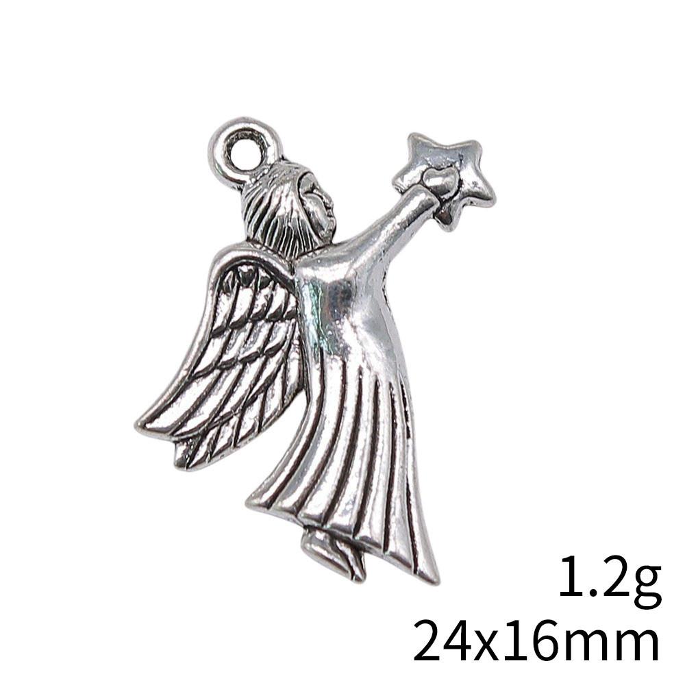 Ожерелье с подвесками «Назад в школу» Подвеска с подвесками в виде ангела Сувенирные подвески для браслетов