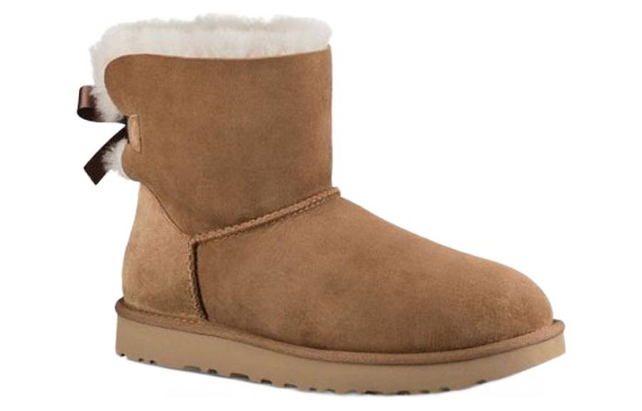 UGG Австралия Мини Бейли Боу II Каштановые Сапоги Женские 1016501-CHE
