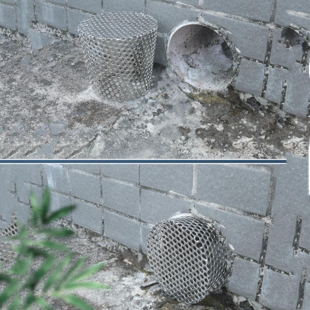 Stainless Steel Gutter Guards Anti Insect Bird Rooftop Floor Drain Cover  Gutter Sewer