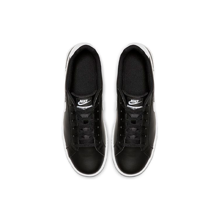 Nike Кеды Court Majestic из кожи с низким верхом Мужские кеды Черно-белые 574236-018