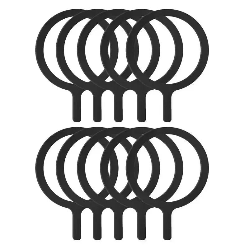 Universal Metal Rings Sticker for Magsafe Magnetic Wireless Charger for iPhone Samsung Xiaomi Car Phone Charger Plate Iron Sheet