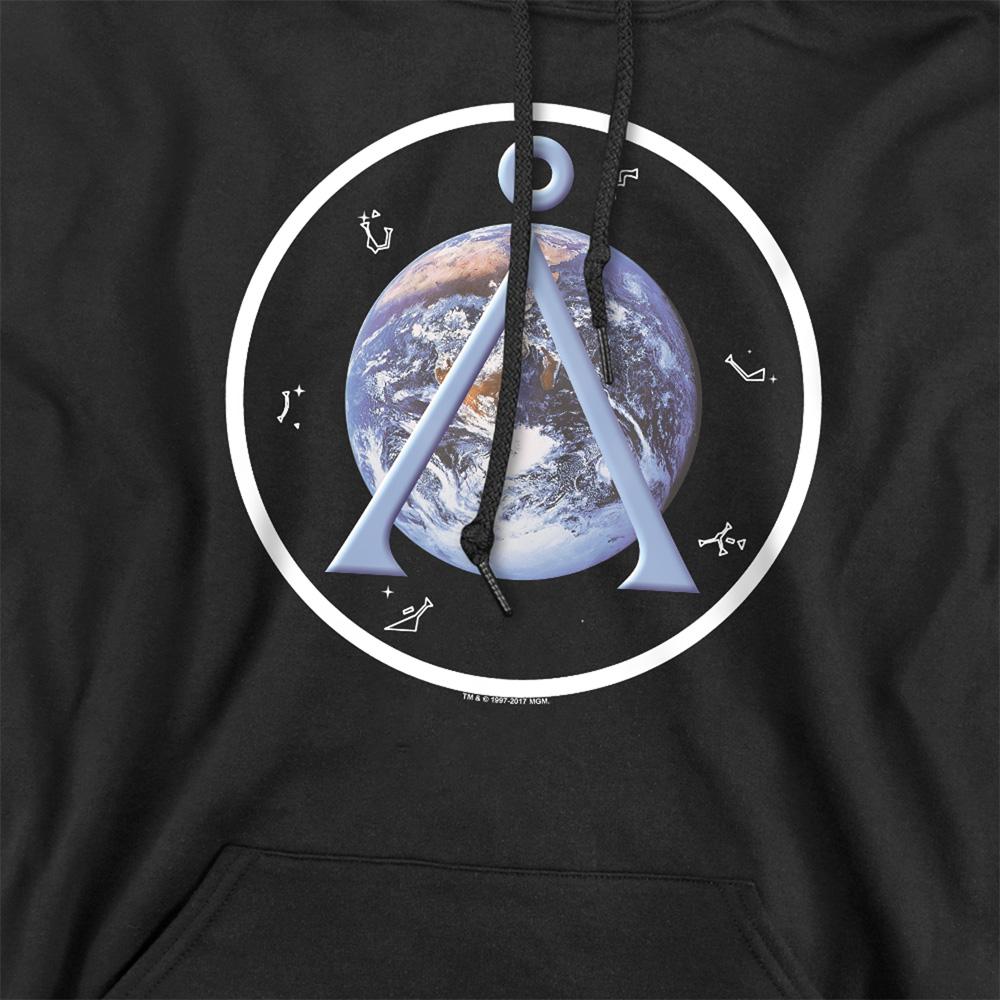 Stargate SG-1 Unisex Adult Earth Emblem Hoodie