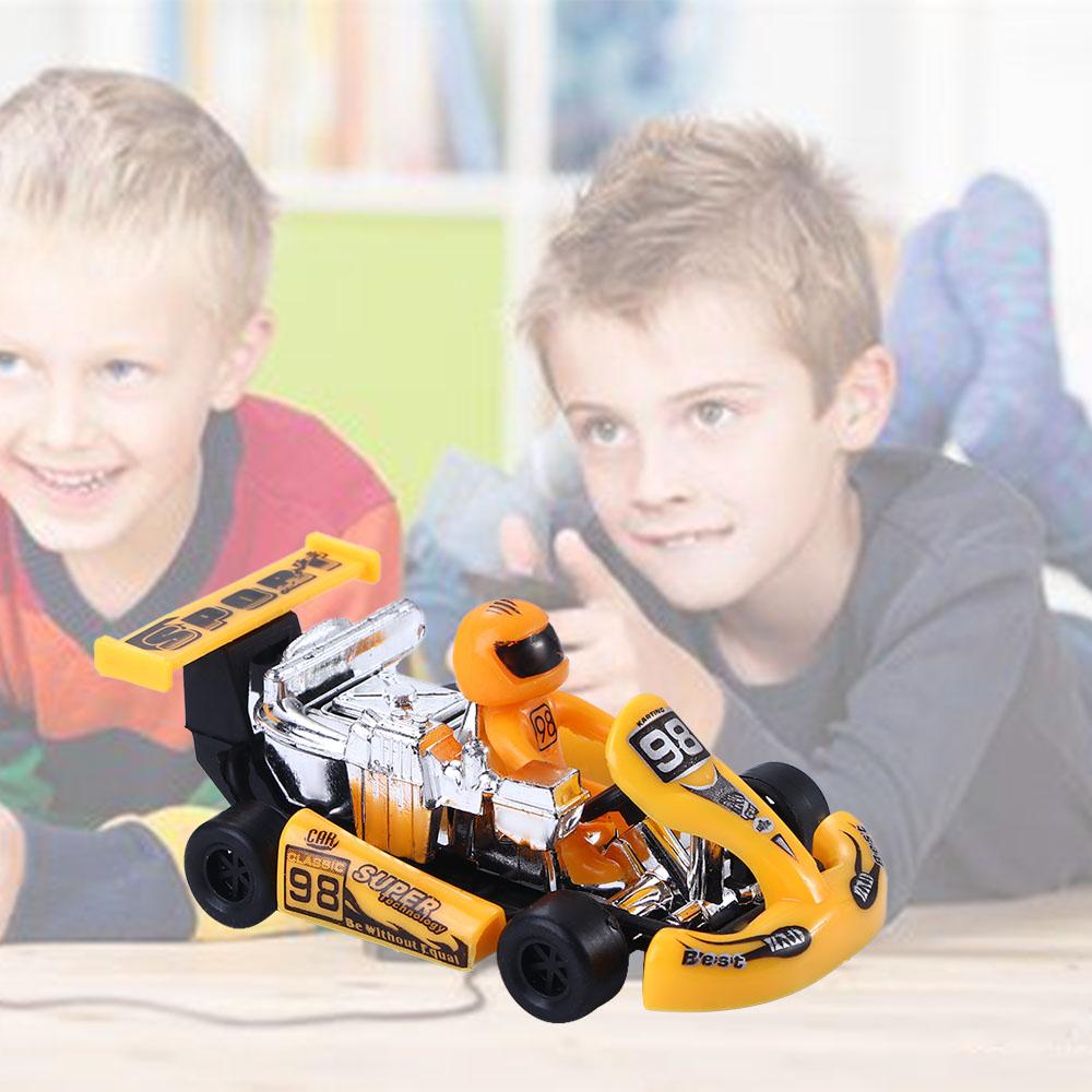 Vehicle Set Toy Vehicles 4 Wheels Racing Car Toy Inertia Car Toy Pull Back Kart Toys Formula Car