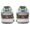 Кроссовки унисекс Crenshaw Skate Club x Nike Dunk Low SB кремовые парусиновые светло-голубые FN4193-100
