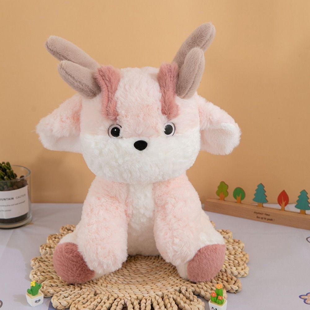 Soft Stuffed Stuffed Animals Plushie High Quality Plush Toy Doll Kawaii Pink Dragon  Home Decor