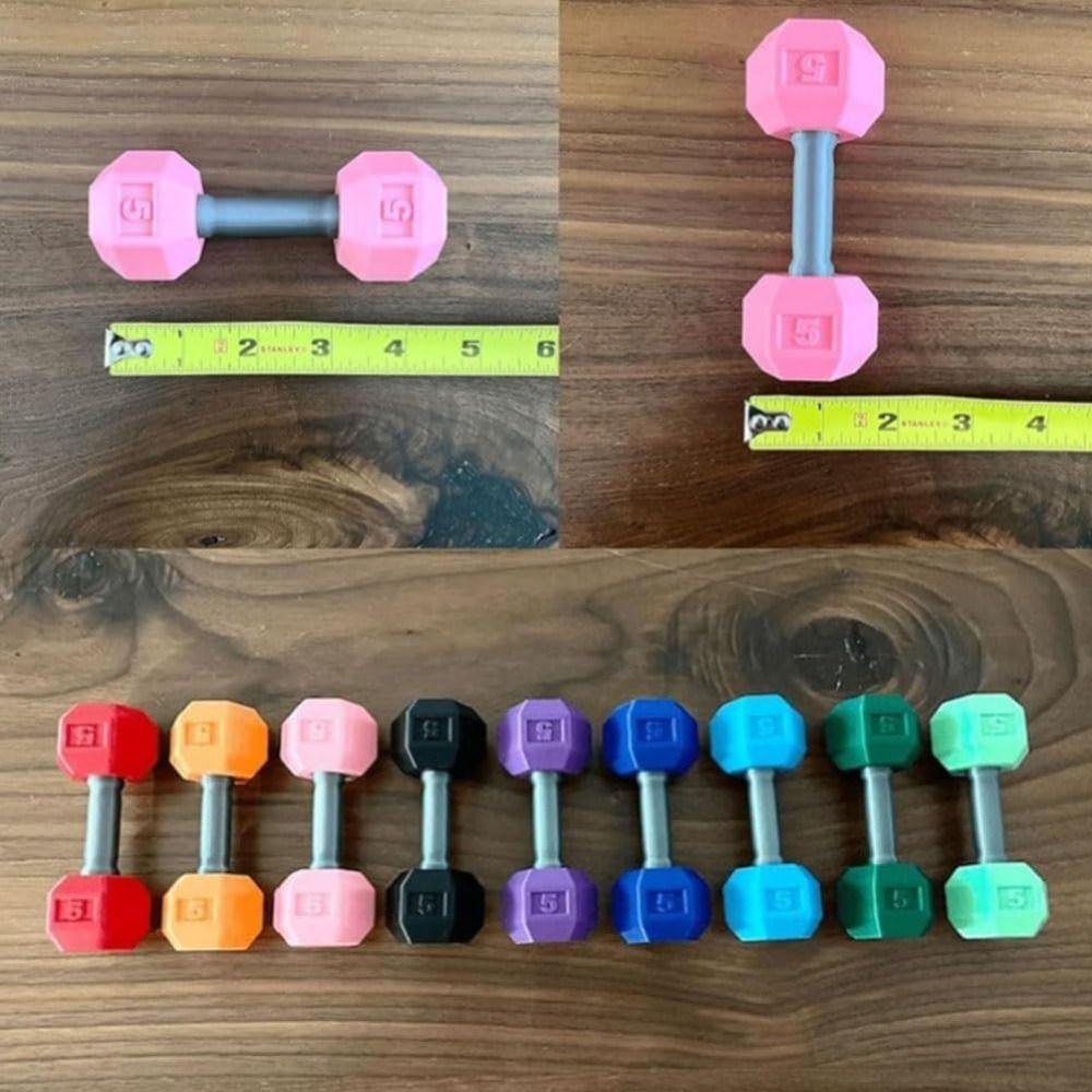 Упражнения с отягощениями Миниатюрные детские гантели Легко держать Детские утяжелители Игрушки для мальчиков и девочек