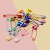 Paper Clip Iron Colorful Pendant 3cm Handmade Materials DIY
