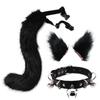 Party Decoration & Accessories Simulation Plush Animal Ears Halloween Suit Beast Tail Ornament Cos Fox Ear Barrettes Comic Show Prop Ornaments