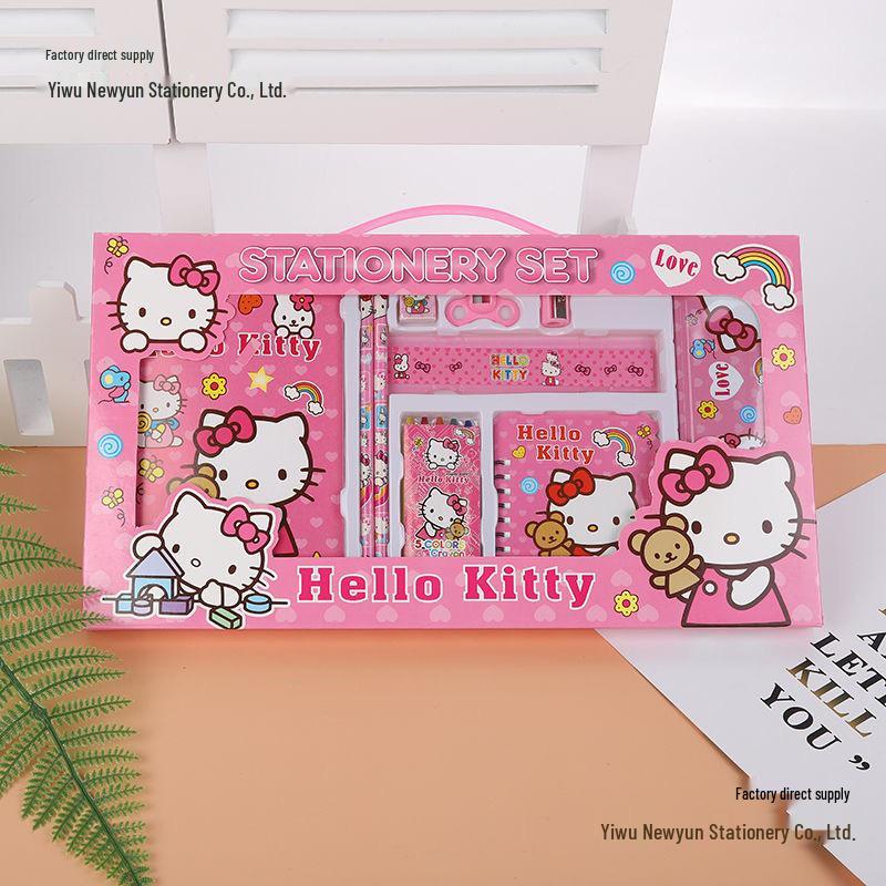 Подарочный набор "Сумка и Канцелярия" на 1 июня для детей - Подарок на День Рождения и Школьные Принадлежности