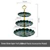 Nordic Style Three-Tier Fruit & Snack Tray for Living Room