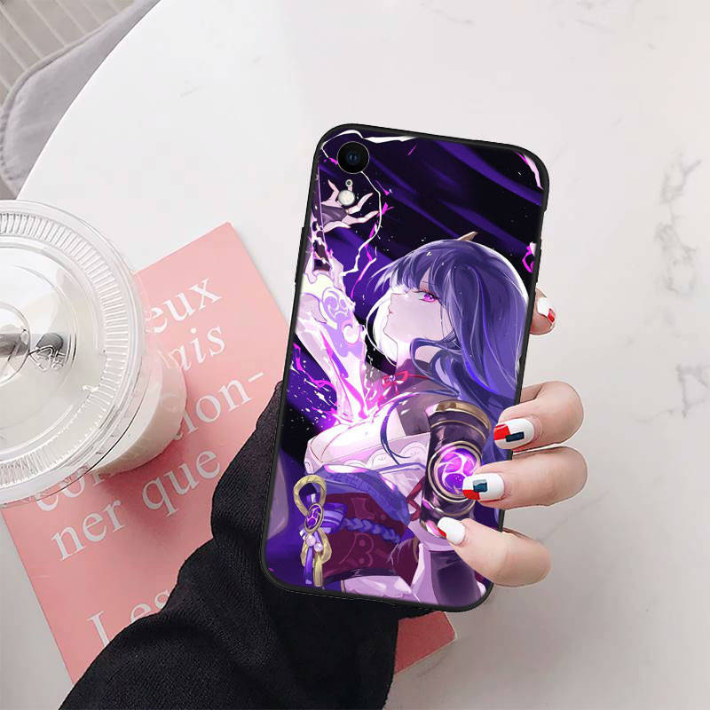 Чехол для телефона Genshin Impact для iPhone 6 6s 7 8 11 12 13 14 15 XS Pro Max XR X SE Samsung S20 S21 S22 S23 S24 FE Ultra S8 S9 S10 Plus Lite S21S S10E