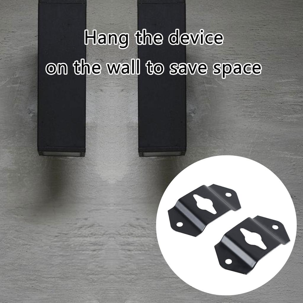 Надежные настенные кронштейны, настенный крючок для динамиков объемного звучания, минималистичная прочная металлическая конструкция