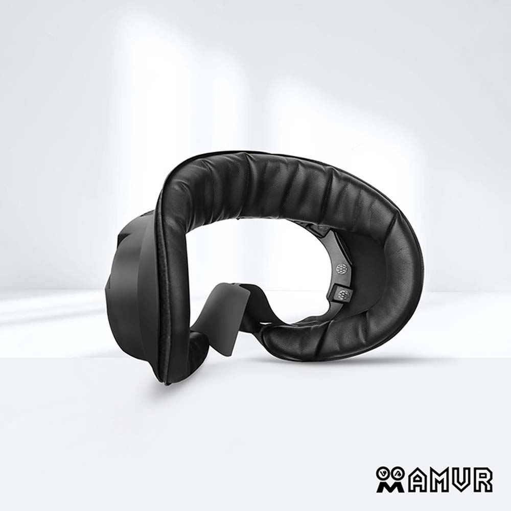 AMVR PU Leather Face Eye Mask Cover for PICO 4/4 Ultra/Pro VR Glasses Protective Cover Accessories 5