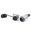 WEIPU WS28 Waterproof IP65 Electrical Connector 2-26 Pin M28 Auto Power Adapter For Solar LED Lighting Display Ebike Motorcycle