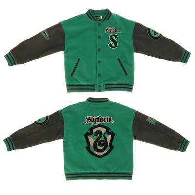 Куртка Stadium с логотипом Гарри Поттера Слизерина, длина рукава 62 см, длина окружности 50 см, длина окружности 57 см [Marushin] (L) Длина приблизительная. Длина приблизительная. (Плечо приблизительно. 20см)