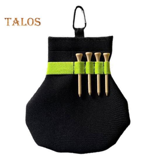 Держатель для мяча для гольфа, неопреновый чехол для мяча для гольфа с зажимом, переносная сумка для переноски аксессуаров для гольфа для игроков в гольф