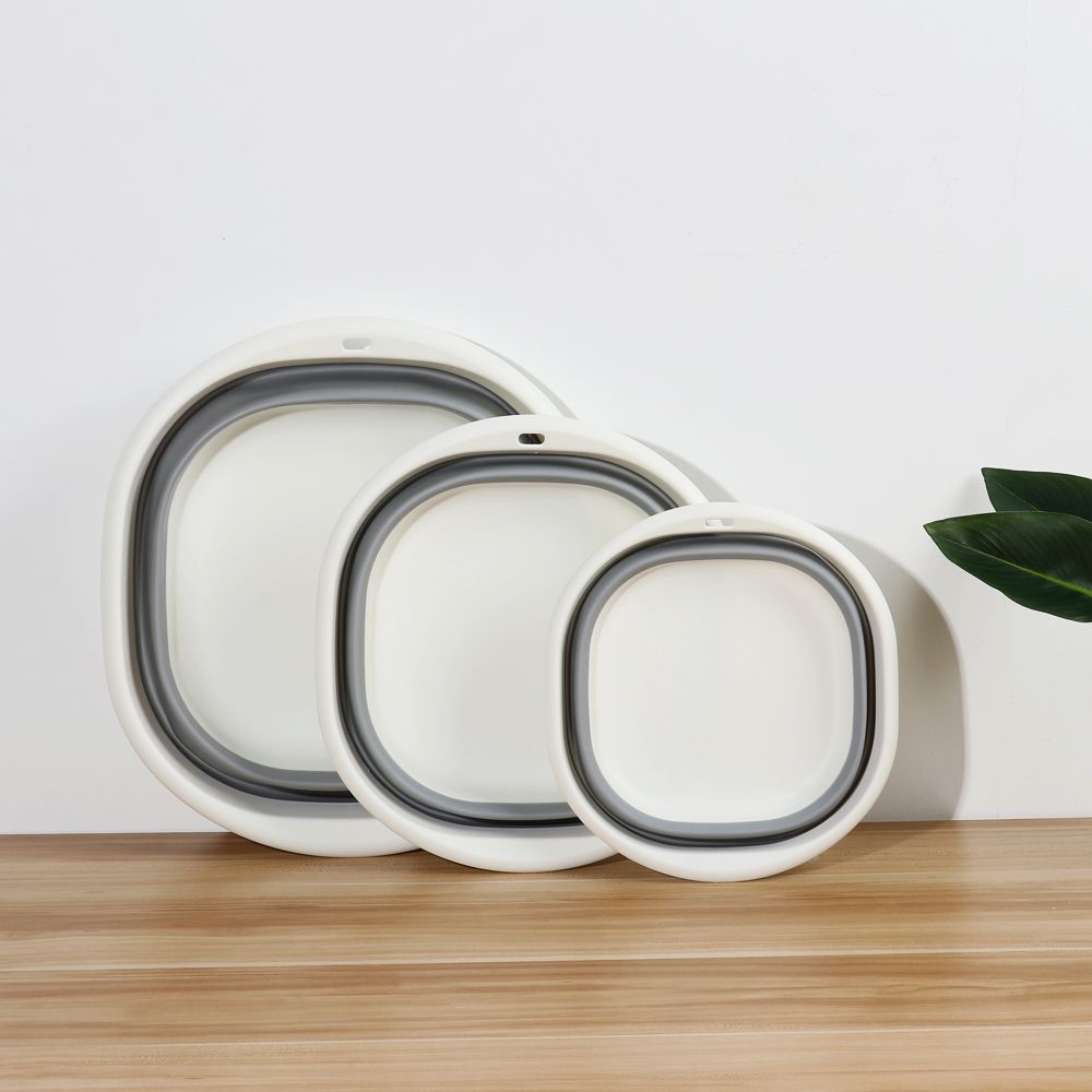 Hiking Camping Collapsible Wash Basin Washing Up Bowl Picnic Cleaning Tool Foldable Washbasin