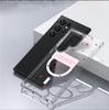 Прозрачный магнитный чехол с красным сердцем для iPhone 15/16/17 Pro Max – Полное покрытие