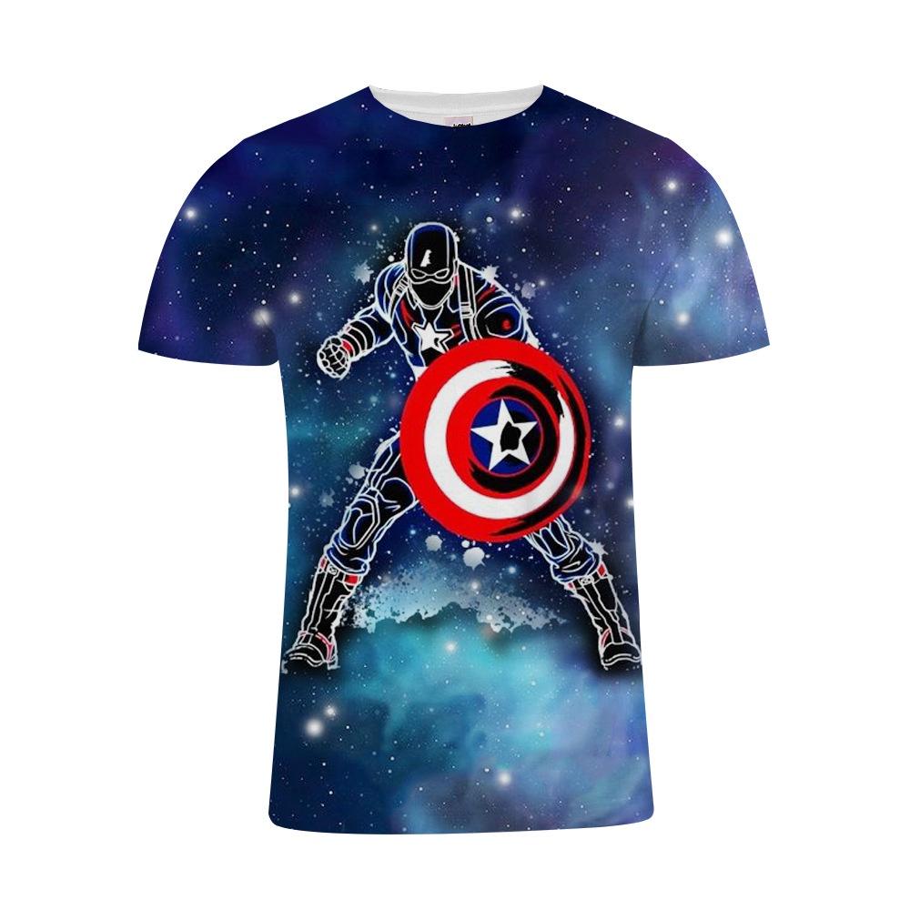 Avengers 4 Endgame T-shirt Superhero 3d Short Sleeve Stylish Casual Tee Top
