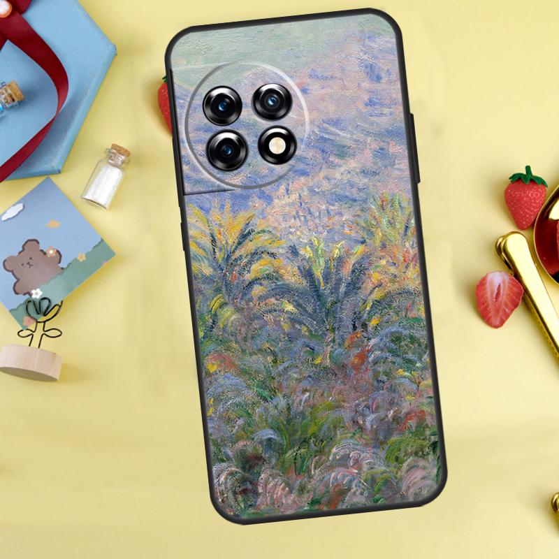 Claude Monet Painting Case For OnePlus 13T 13R 12 12R 15 13 11 10 10T 8T Nord 5 CE 2 3 4 Lite Nord N20 N30 Cover