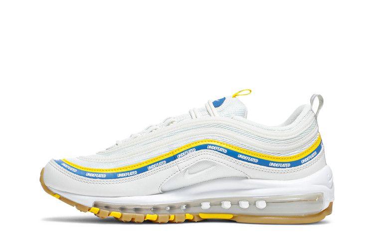 Men's Sneakers Nike Air Max 97 Undefeated UCLA White/Gold/Light Blue