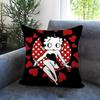 Vikama Cute Anime Print Decorative Pillowcase, Soft And Comfortable Cover With Hidden Zipper, Suitable For Car Sofas