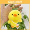 Mini Cute Duck Plush Doll Keyring Fluffy Gift For Children And Stuffed Toy Lovers