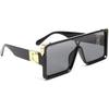Dervin Retro Square Oversized Sunglasses for Men and Women