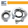 KF10 KF16 KF25 KF40 KF50 Aluminum Vacuum Clamp With Centering Ring , LS06