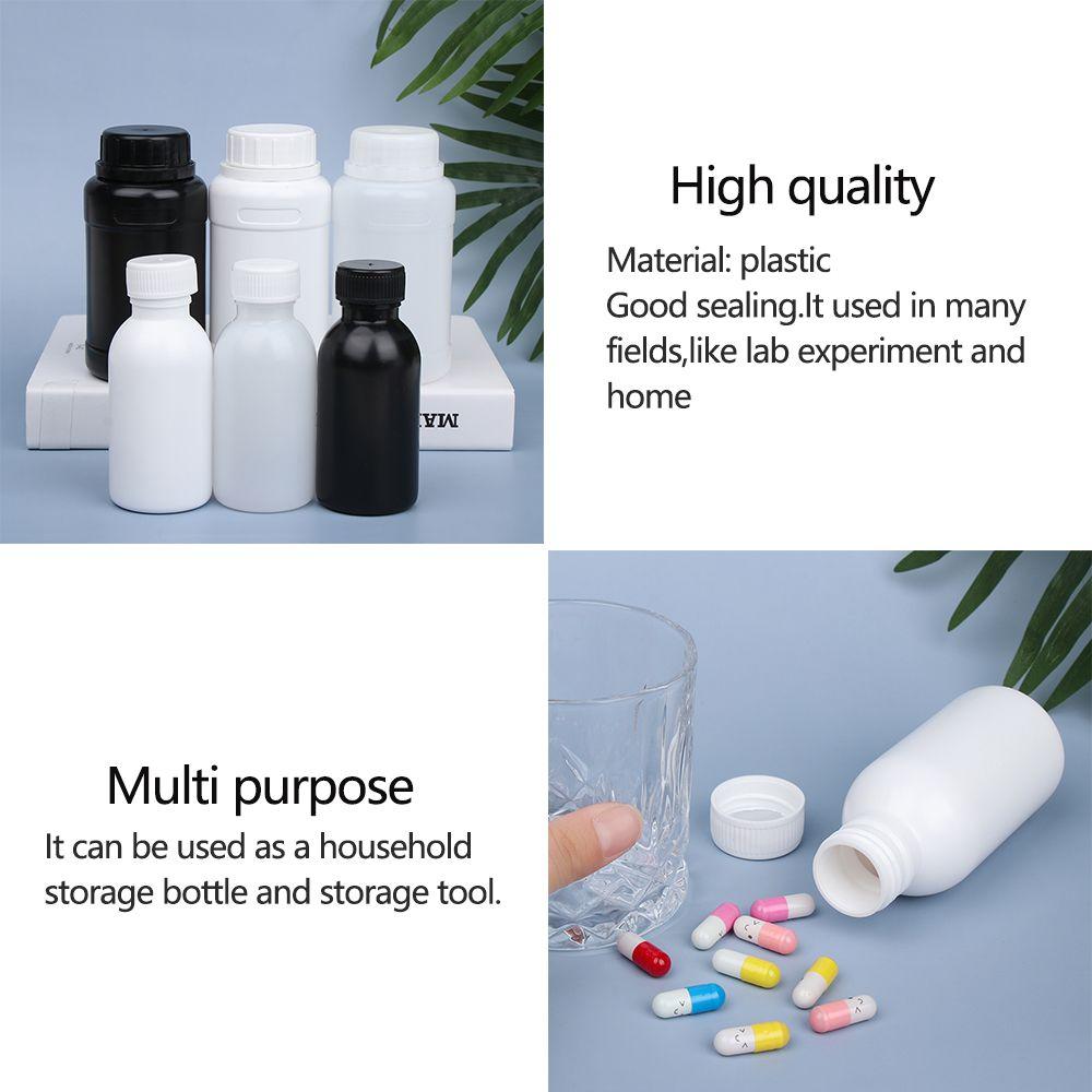 Chemical Barrel Clear PET Liquid Container Packing Bottle Empty Seal Bottles Storage Jars
