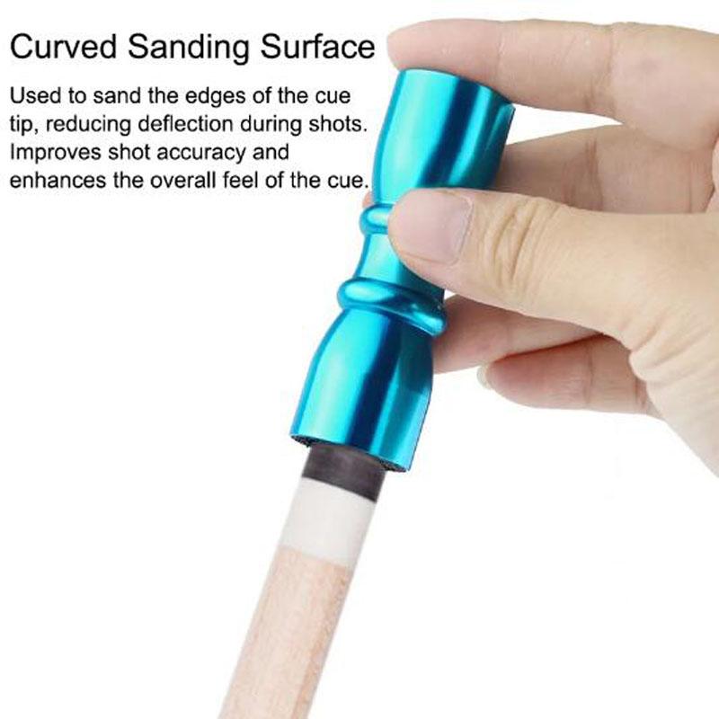 Формирователь наконечника кия Бильярд Снукер Пул Формирователь наконечника кия Снукер Наконечники кия Многофункциональный инструмент Формирователь Шкурилка Аэратор Конусник