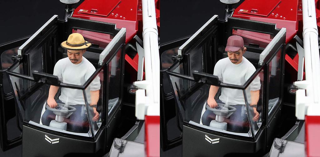 Hasegawa Construction Machinery Series Yanmar Combine Harvester YH6115 Plastic Model WM07 1/35