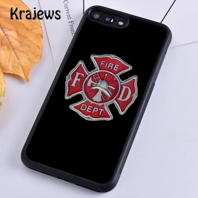 Чехол для телефона Krajews пожарно-спасательной службы для iPhone 14 5 6s 7 8 plus X XR XS 11 12 13 pro max Samsung Galaxy S21 S22ultra