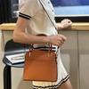 Women's Bag Bucket Bag Premium Leather Layer Cowhide Handbag Fashion Genuine Leather Shoulder Crossbody Bag