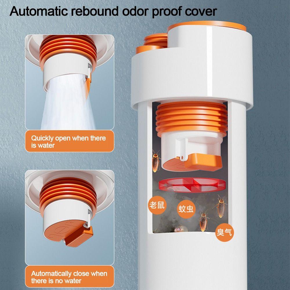 Адаптер сливной трубы для раковины против запаха Уплотнительное кольцо Многофункциональный соединитель для водопроводной трубы посудомоечной машины Аккуратный Универсальный