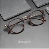 Vintage Japanese Handmade Optical Titanium Eyeglass Frames Ultralight Transparent Computer Glasses Frame for Men And Women