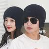 Thick Knitted Earmuff Hat Solid Color Warm Beanie Hat Fashion Winter Earmuff Cap  Men Women