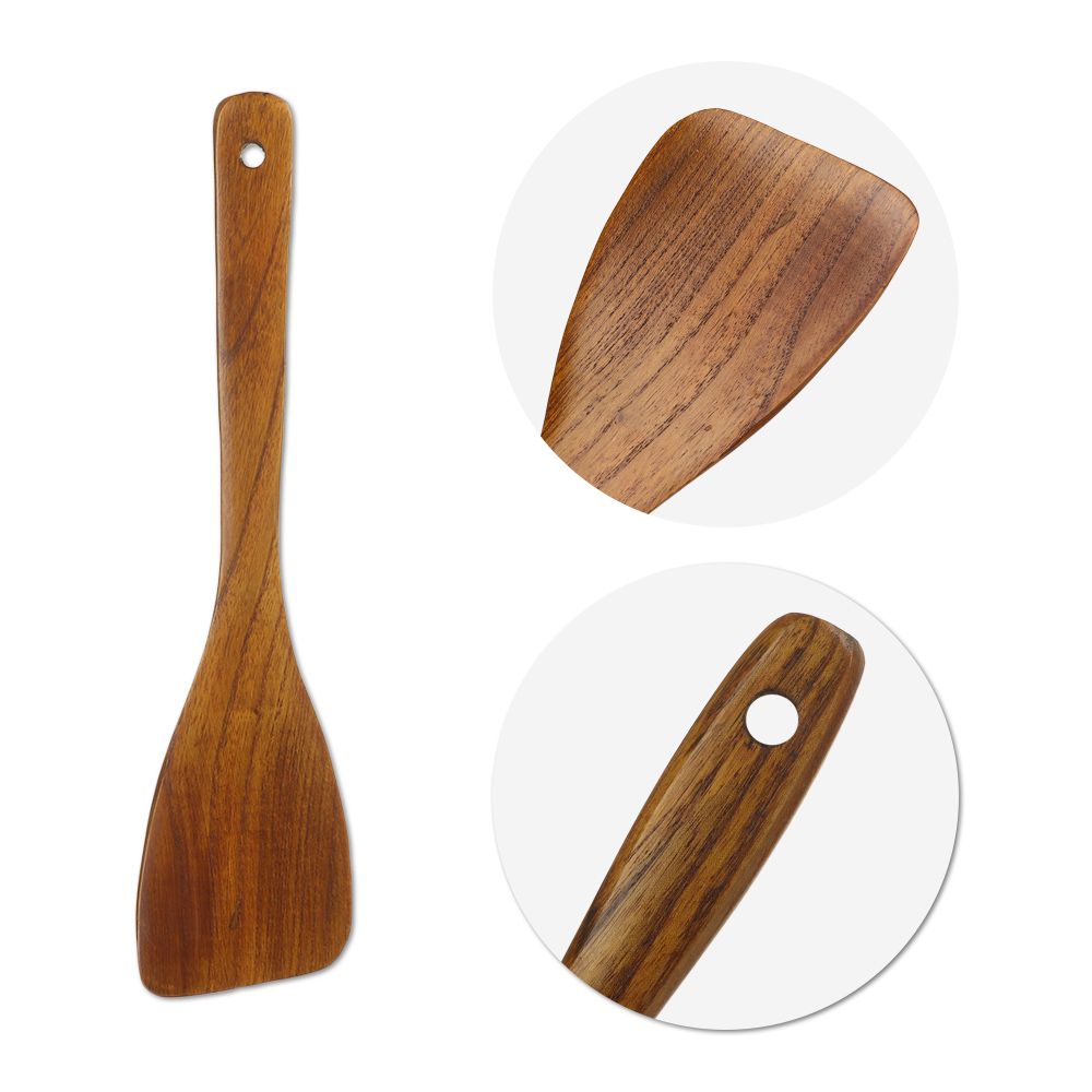 Kitchenware Home Kitchen Natural Bamboo Salad Shovel Cooking Spatulas Wood Utensils Wooden Spoons