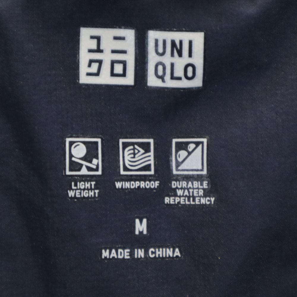 Uniqlo Бесшовная пуховая куртка M Темно-синяя Мужская Б/У
